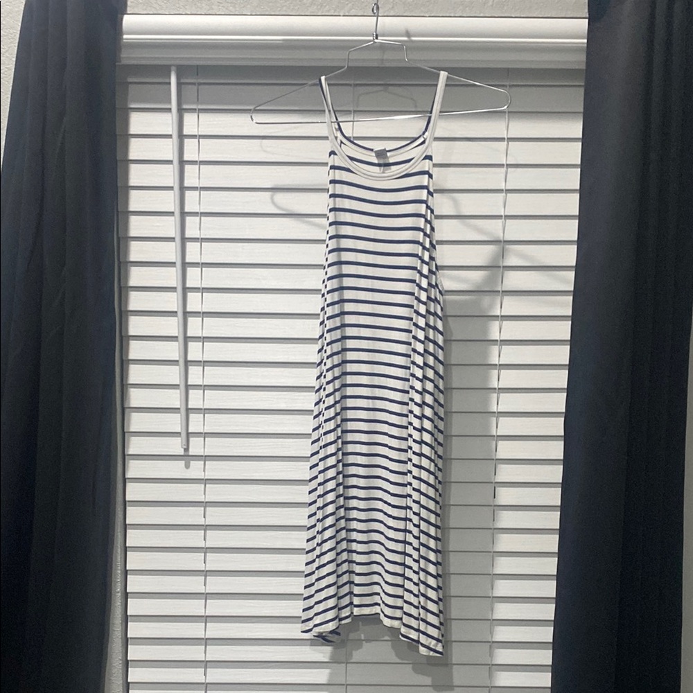 Striped Sleeveless Dress